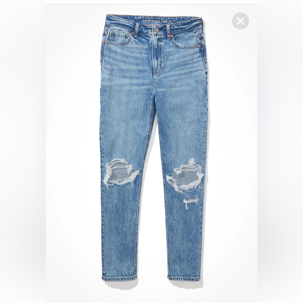 American Eagle Strigid Mom Jeans